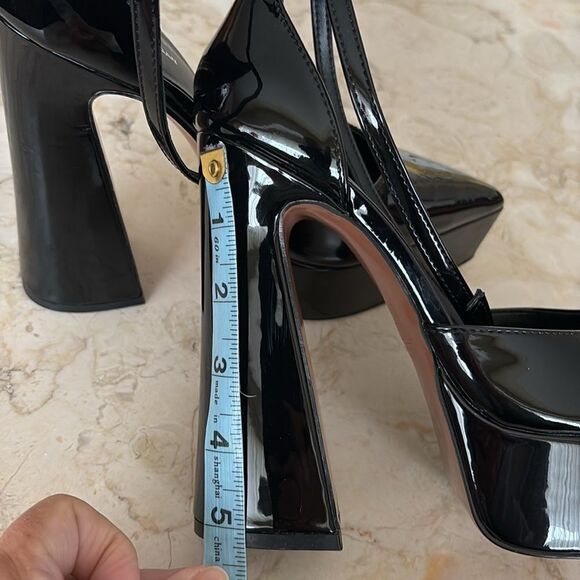 Call It Spring Rebelle Platform 5.5” High Heels 1.5” Platform Vegan Leather - Picture 14 of 16